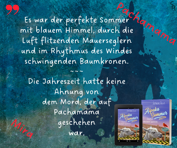 Textschnipsel aus Alpakasommer